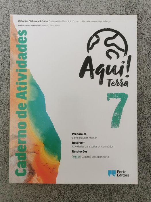 Caderno de atividades Ciências Naturais 7 ano - "Aqui! Terra 7""