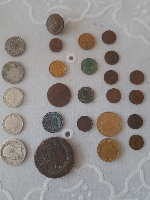 Sprzedam stare monety srebrne i inne stopy do rozpoznania