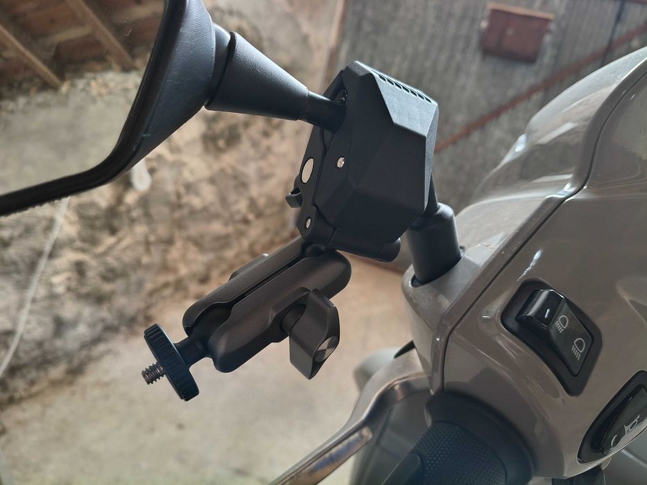 Suporte metálico NEOSOU para action cam / scooter – novo