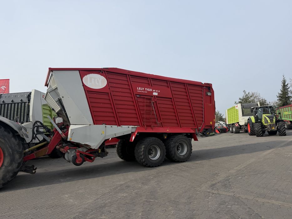 Przyczepa samozbierajaca Lely tigo 65 nie strautmann pottinger jumbo