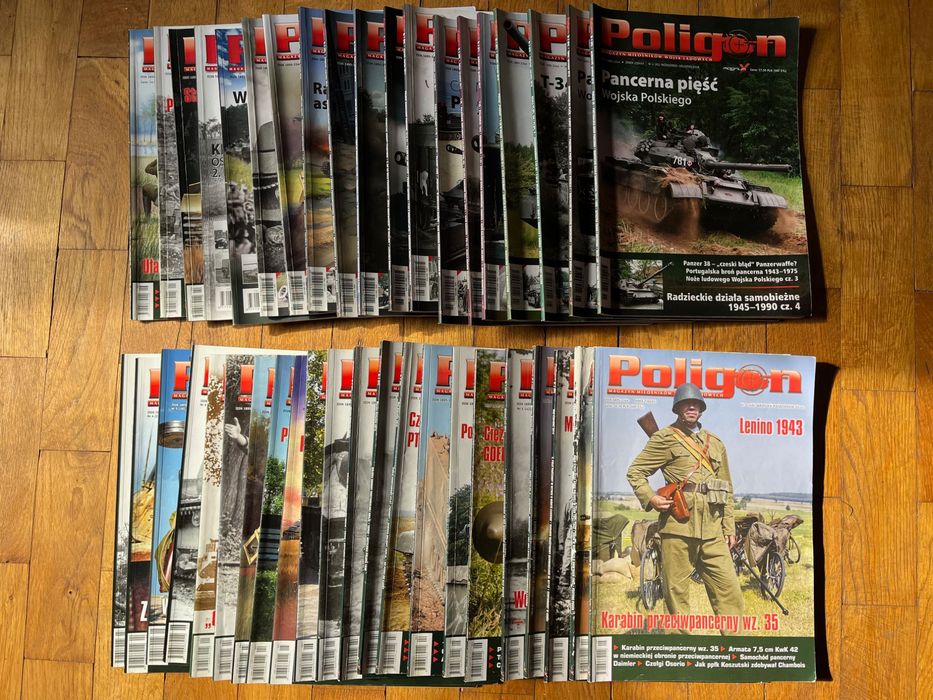 POLIGON - 41 Sztuk - Nr. 26-65 - Magazyn miłośnikow wojsk lądowych