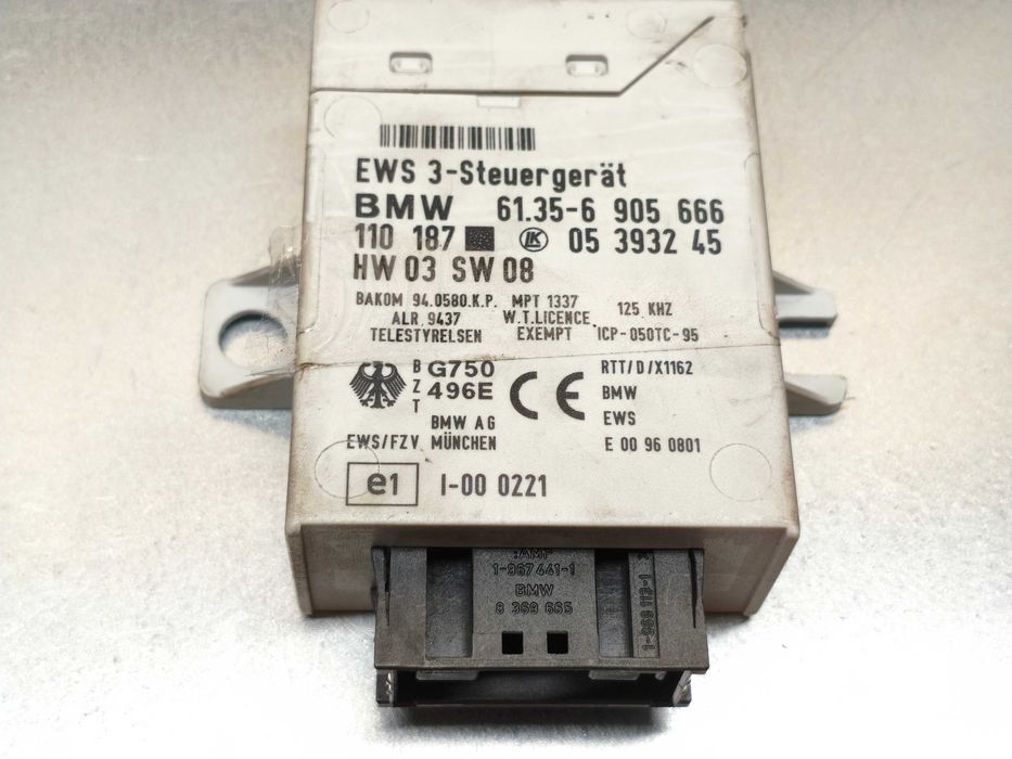 BMW E46 2.D Zestaw Startowy M47 Manual Komputer sterownik stacyjka EWS 150 koni 320D