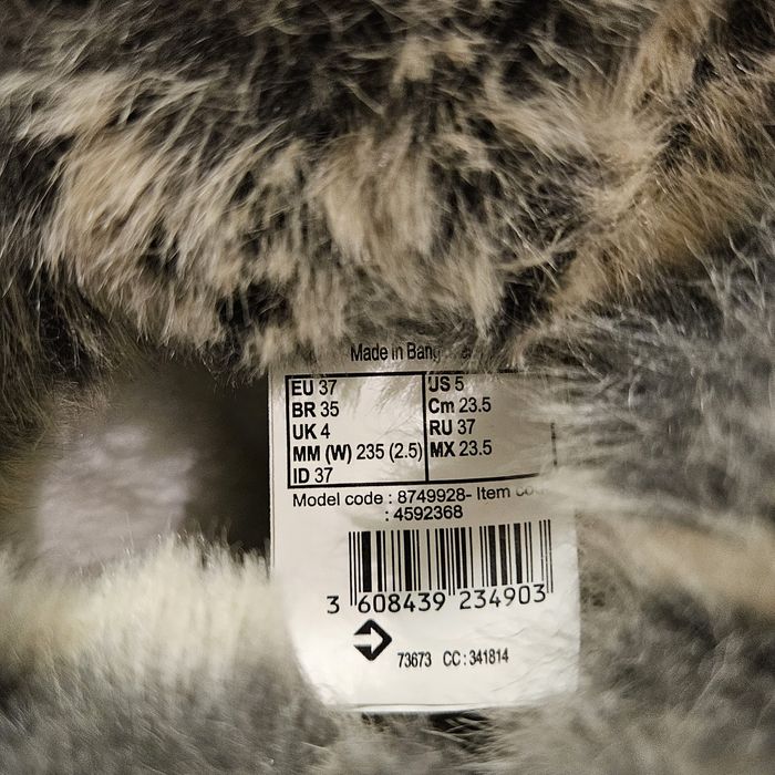 Buty zimowe ocieplane Quechua Decathlon rozmiar 37