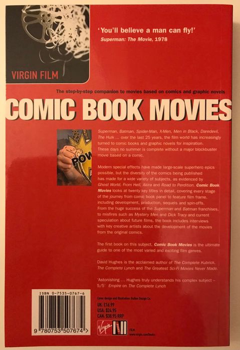 Livro Animated Films e Comic Book Movies