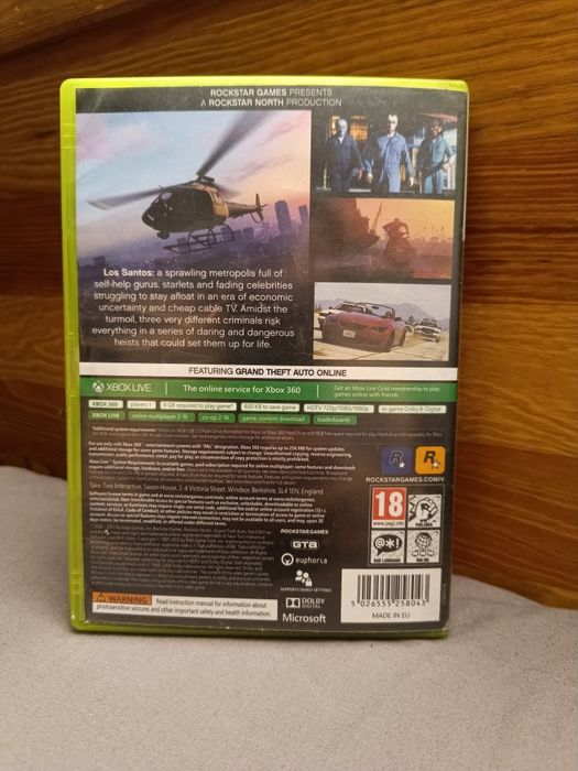 Gra GTA V na Xboxa