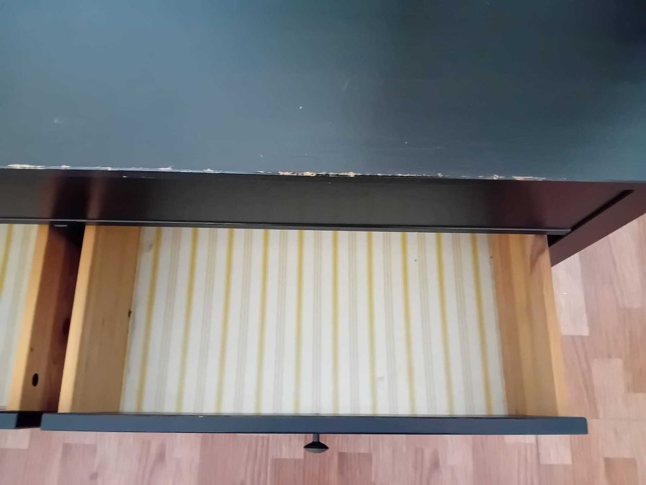 Banco Baú IKEA HEMNES (Preto-Castanho) – Descontinuado