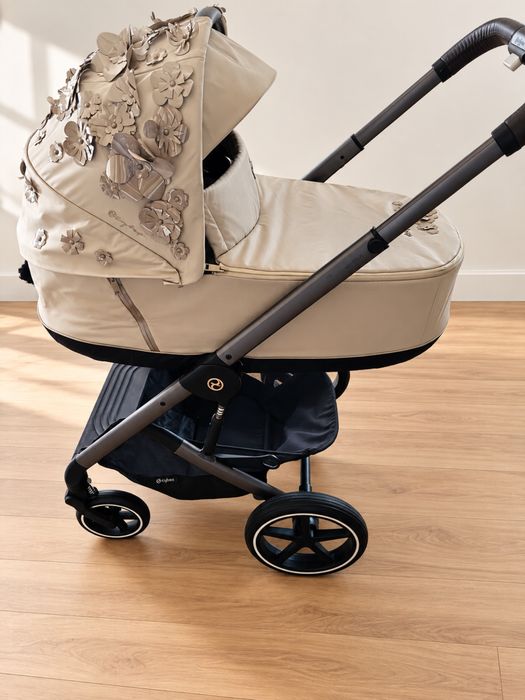 Cybex Balios S Lux 2w1 + Priam Simply Flowers | unikatowa konfiguracja