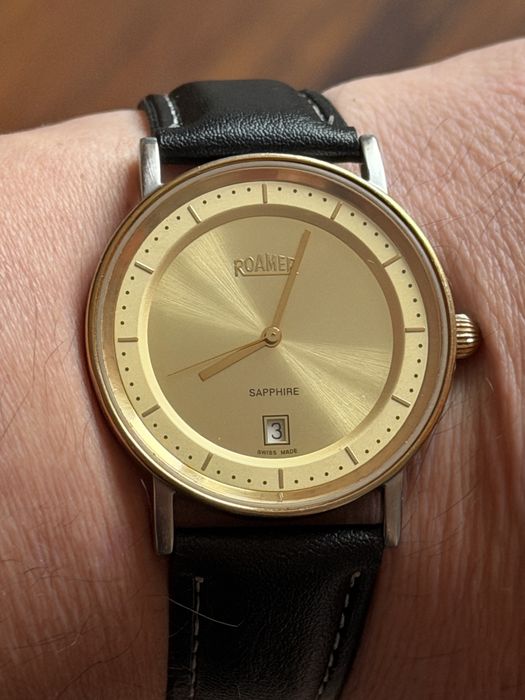 Roamer Sapphire, rozmiar 37/42mm, idealny stan, nowa bateria