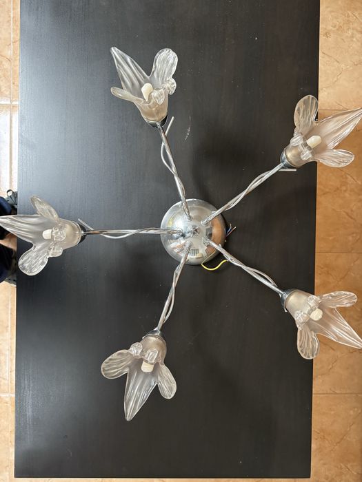 Apliques de teto para 7 lampadas