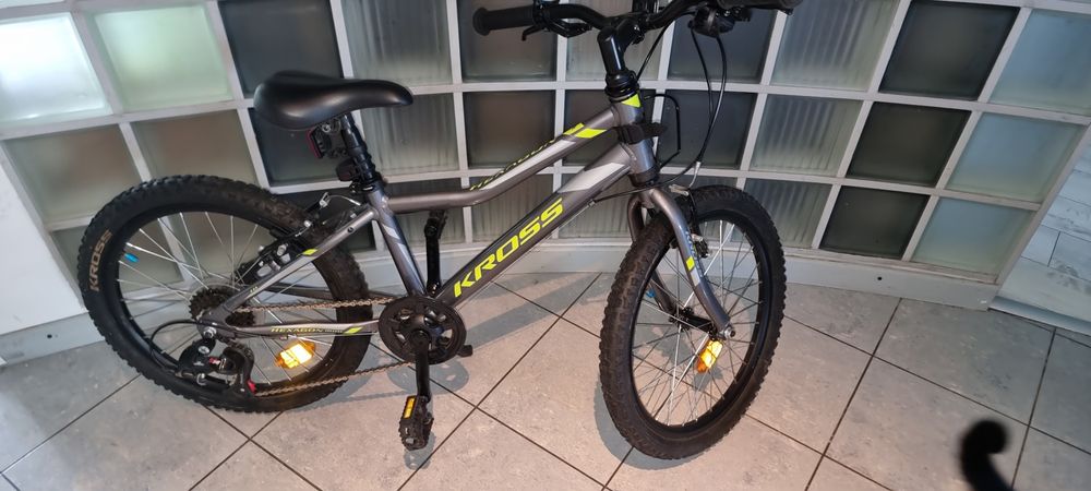 Rower chłopięcy KROSS Hexagon Mini 1.0 | Koła 20" | Stan Idealny (Jak Nowy)