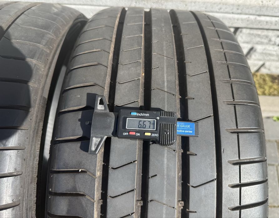2 Opony letnie Pirelli P zero 255/35R19 96Y  run flat 2019r 2x6.6mm