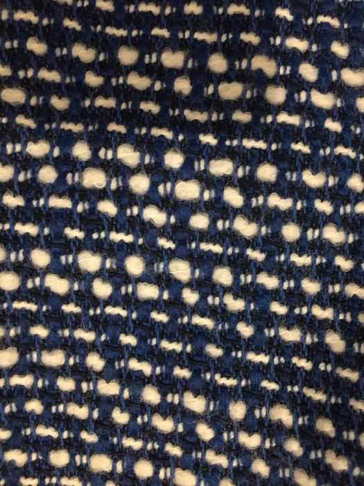 Blusão em cabedal e tecido