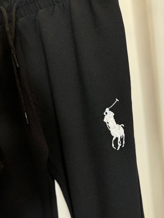 КОСТЮМ RALPH LAUREN Мужской спортивный костюм Ральф черный S M L скидк