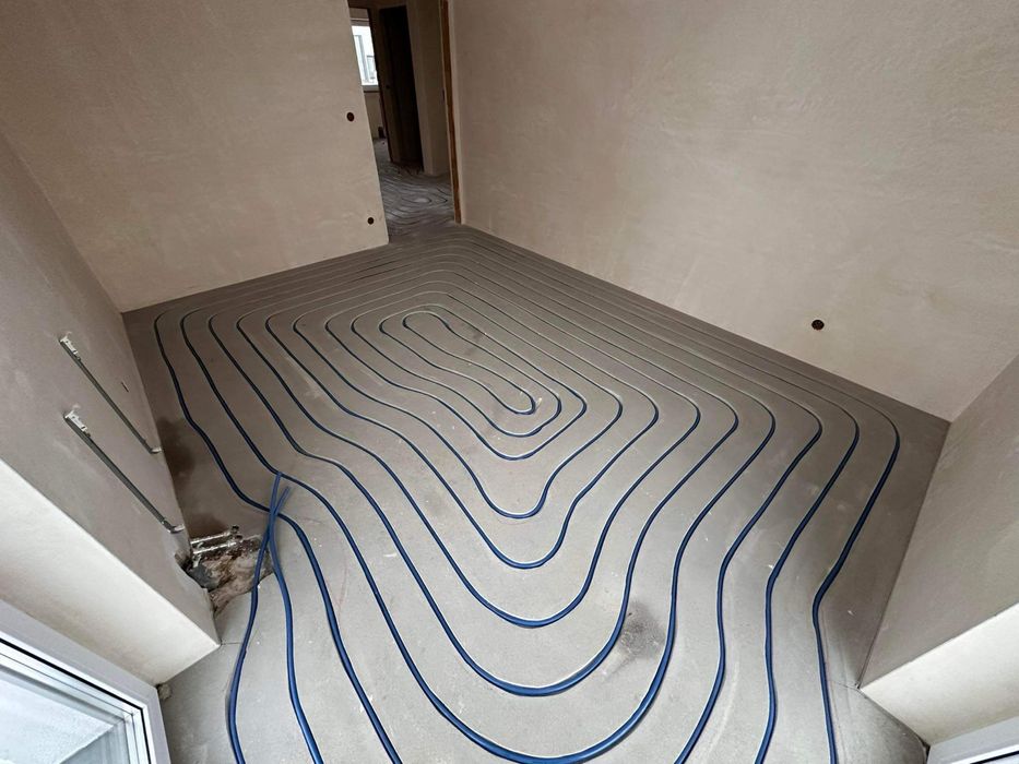 Frezowanie pod ogrzewanie podlogowe