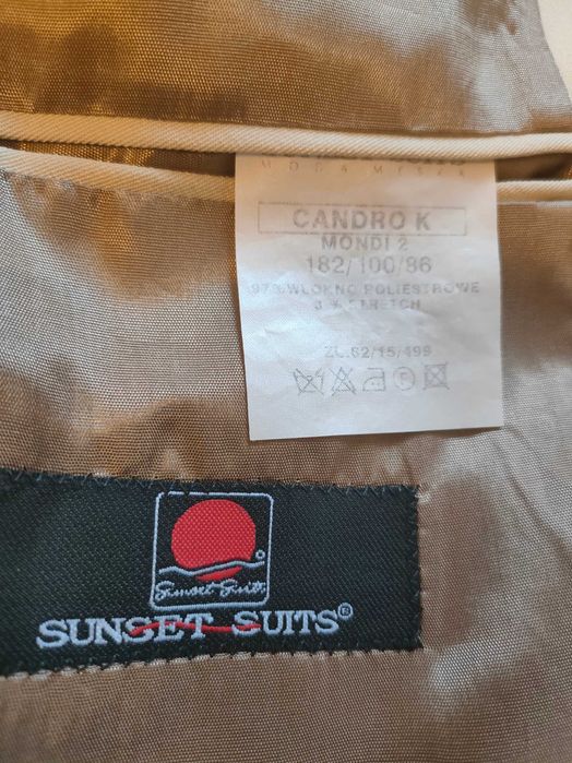 Garnitur ślubny sunset suit 182/100/86