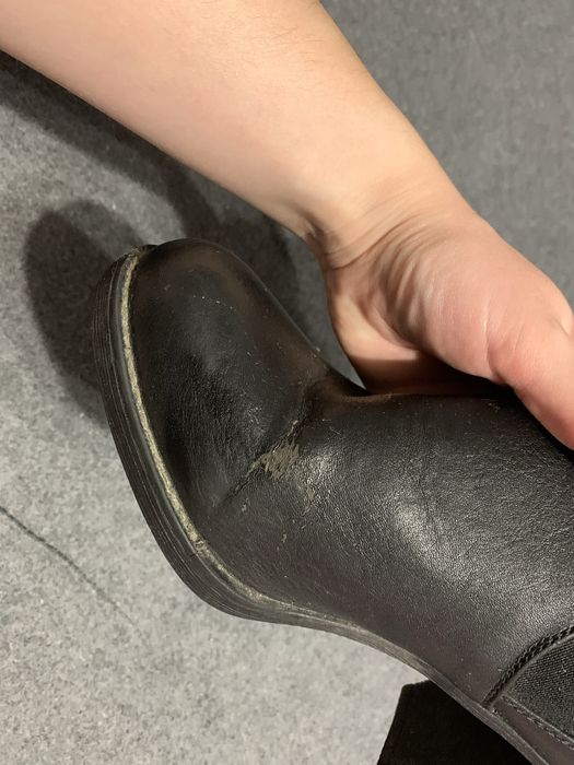 Черевики на каблуку 36 розмір, еко