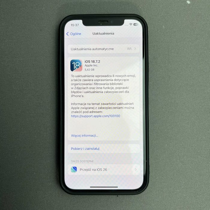 iPhone 12 128GB - Bateria 87% - Porysowany ekran