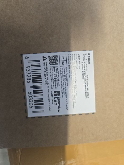 Vision encoder bambu lab h2