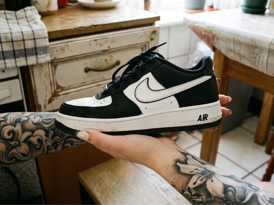 Nike Air Force 1 Low Czarno-Białe 38