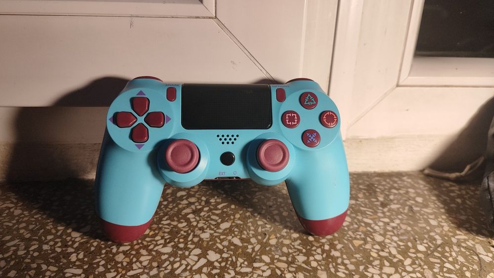 Pad Kontroler PlayStation 4 miętowo jagodowy