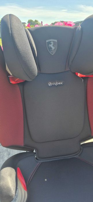 Fotelik samochodowy Cybex Solution S Fix Scuderia Ferrari Victory Black 15-36Kg.