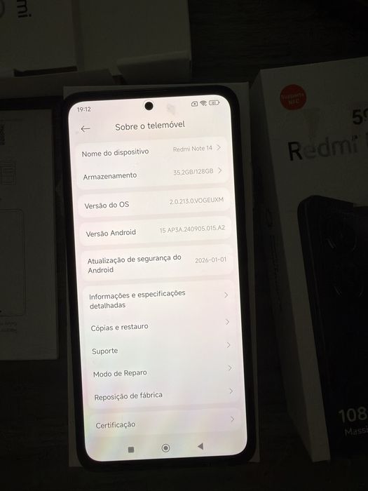 Telemóvel Xiami note 16