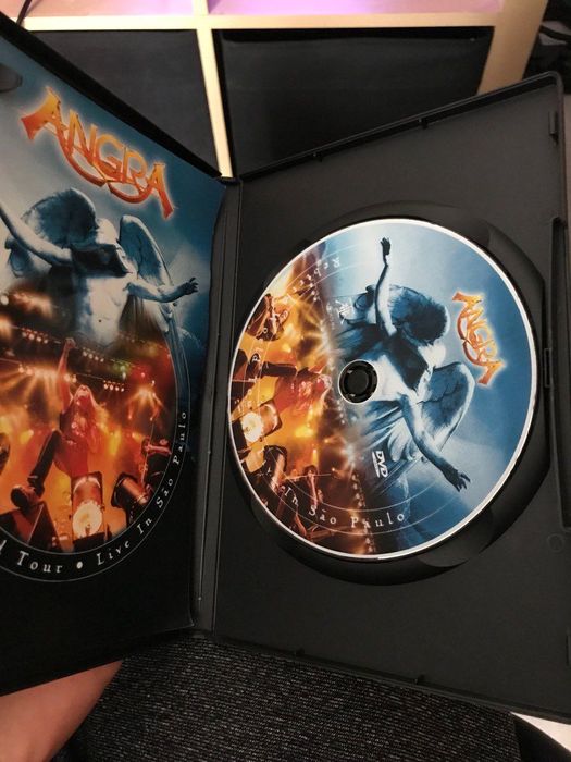 DVD Angra "Rebirth World Live Tour - Live in São Paulo"
