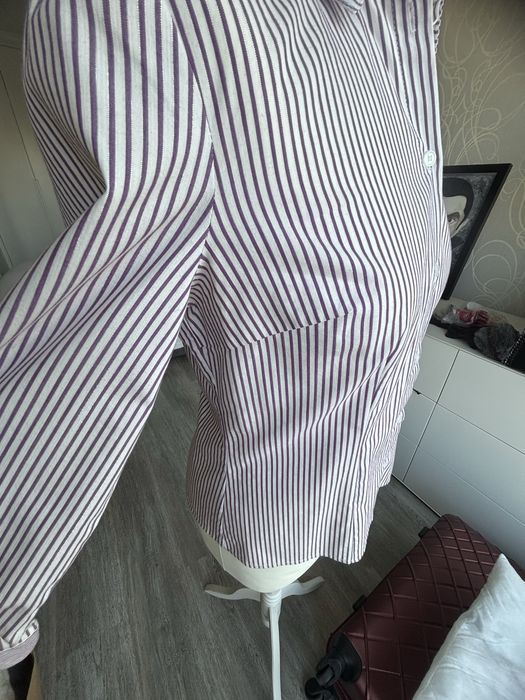 Project CLASSICO • koszula damska ze srebrną nitką S