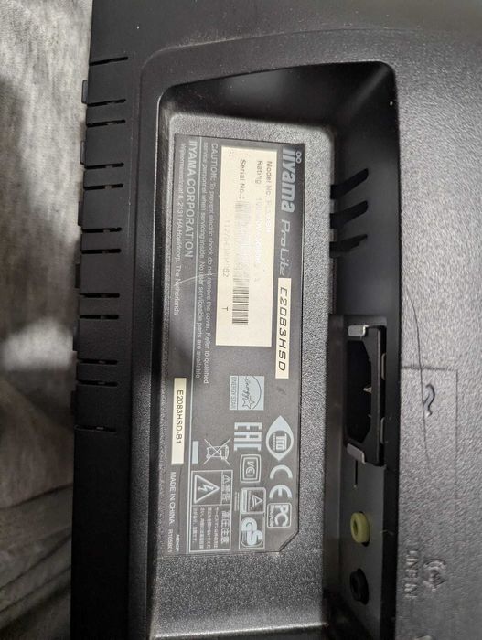 Monitor iiyama ProLite E2083HSD (20")
