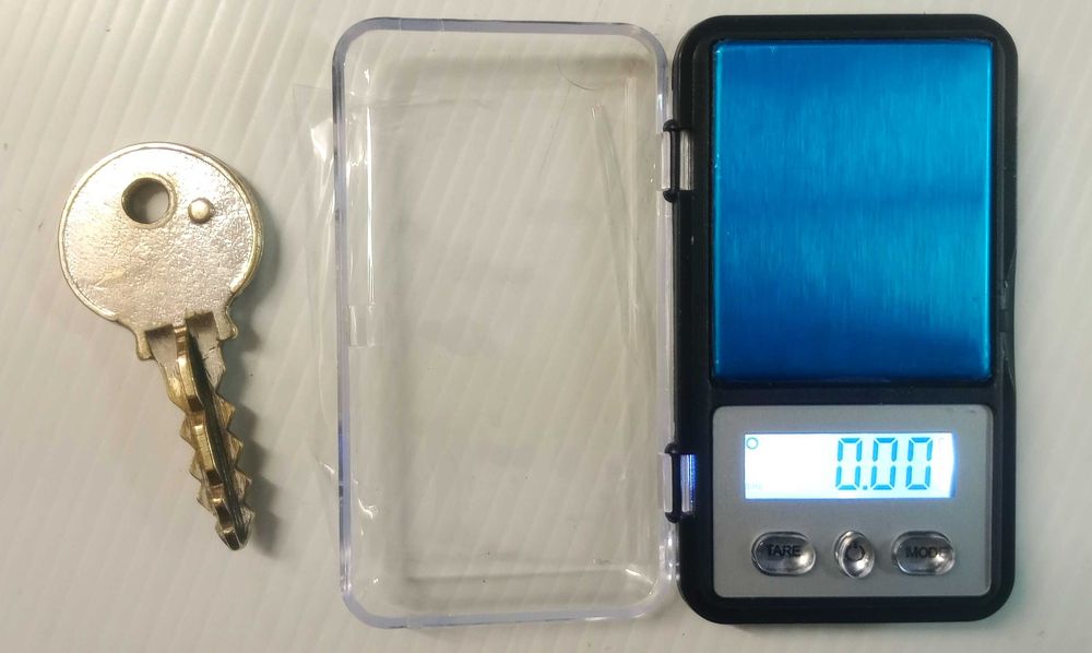 Micro balança digital de bolso 0.01 - 200 gramas