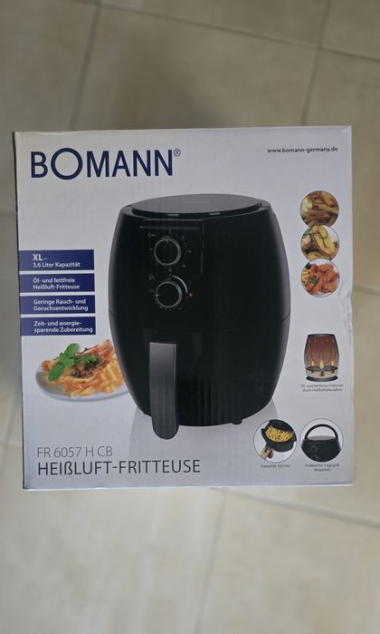 Clatronic FR 6057 H CB - Fritadeira s/ óleo 3.6 L Nova