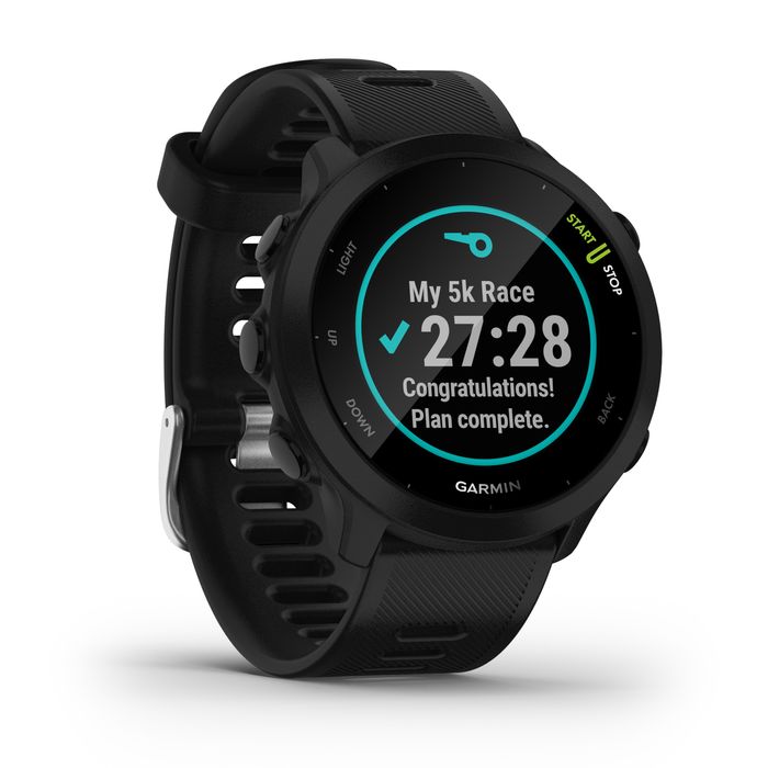Smartwatch GPS Garmin Forerunner 55 Preto