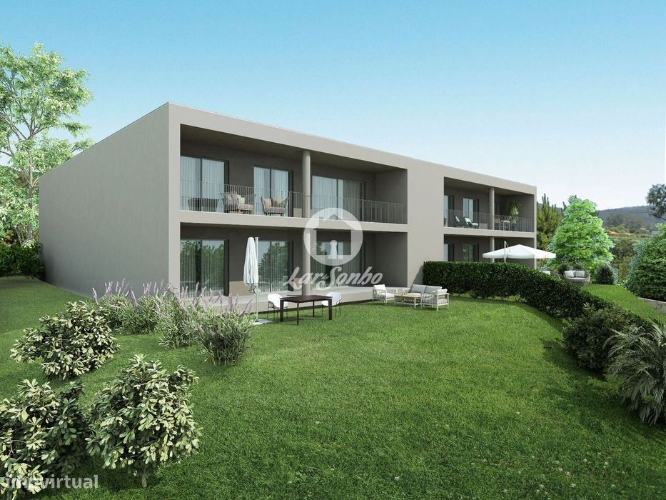 Apartamento com jardim em Barcelos