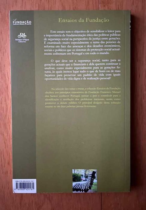 "Segurança Social - O Futuro Hipotecado" de Fernando Ribeiro Mendes