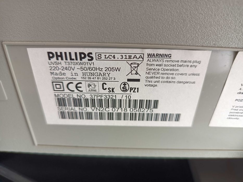 Sprzedam telewizor Philips 37 cali