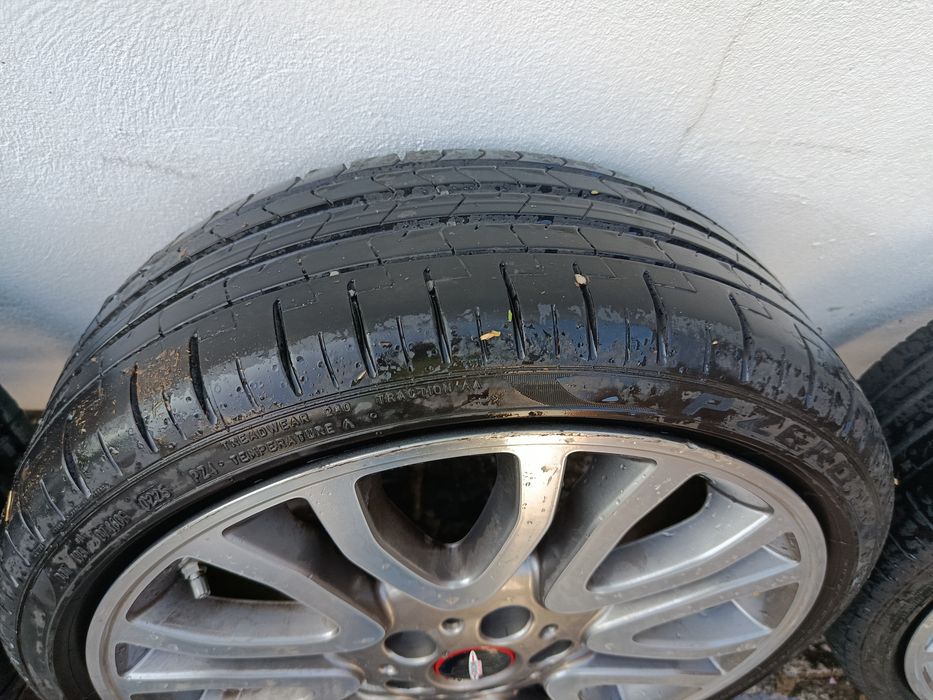 Jantes Mini 18 Vanity spoke 504 com pneus para Mini f55 f56 f57