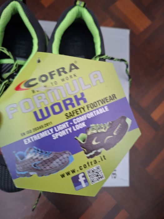 Sapatos segurança Cofra 41