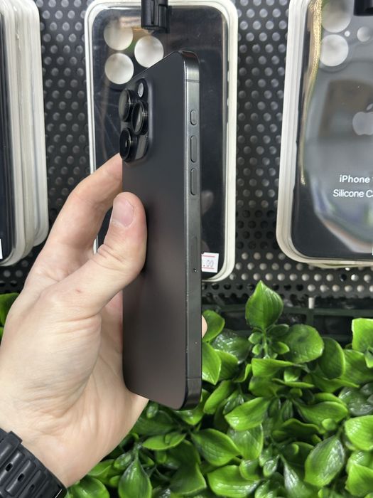 iPhone 15 Pro Max 512 gb акб 86% black neverlock телефон айфон чорний