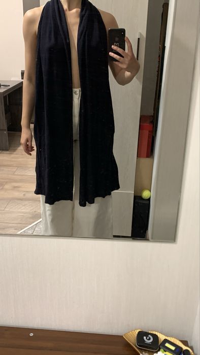 Ексклюзивний кардиган Hannes Roether. Стиль Rick Owens.