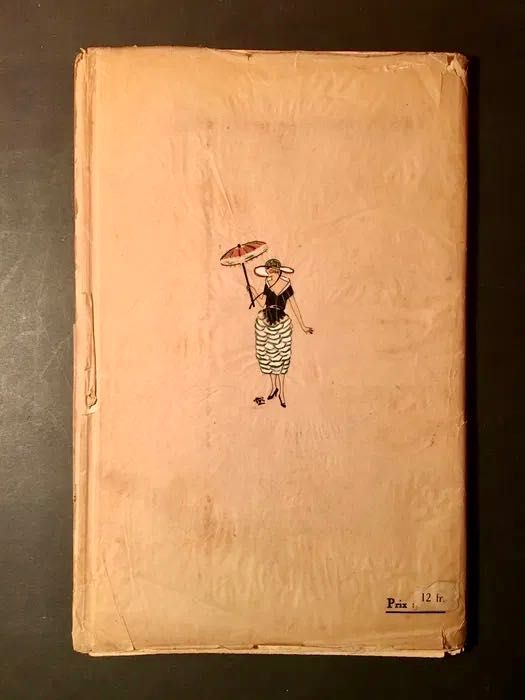 TRÉS PARRISIEN No 1 - 1920 - pintado à mão - catálogo de moda