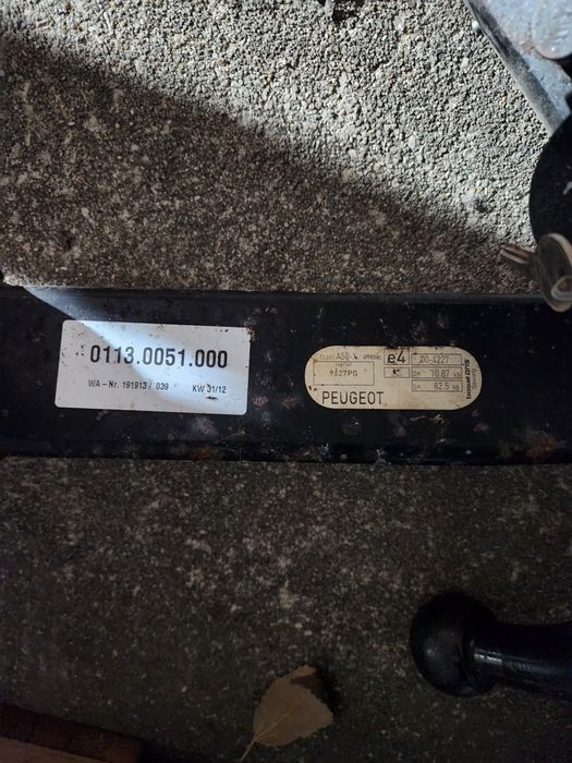 Engate reboque bola removível bosal