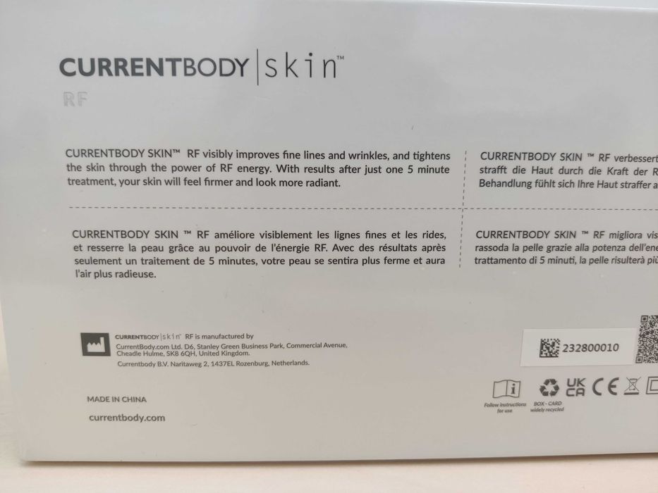 Апарат для омолодження CurrentBody Skin RF-ліфтинг в домашніх умовах