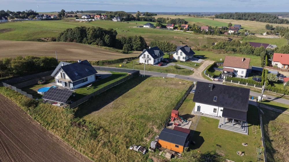 Widokowa działka budowlana 1060 m²- Bratian| Media na działce| Świetna lokalizacja - Widok 2