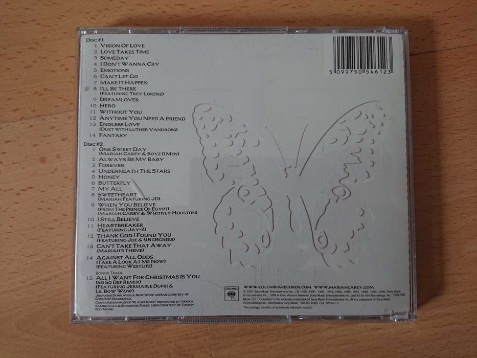 Cd Audio Mariah Carey Greatest Hits cd duplo compact disc