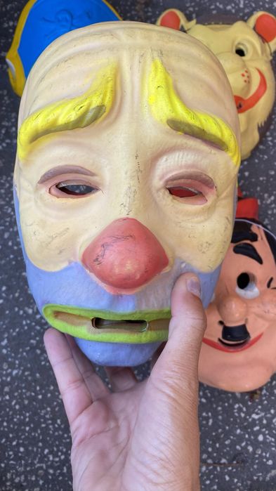 Antigas mascaras carnaval