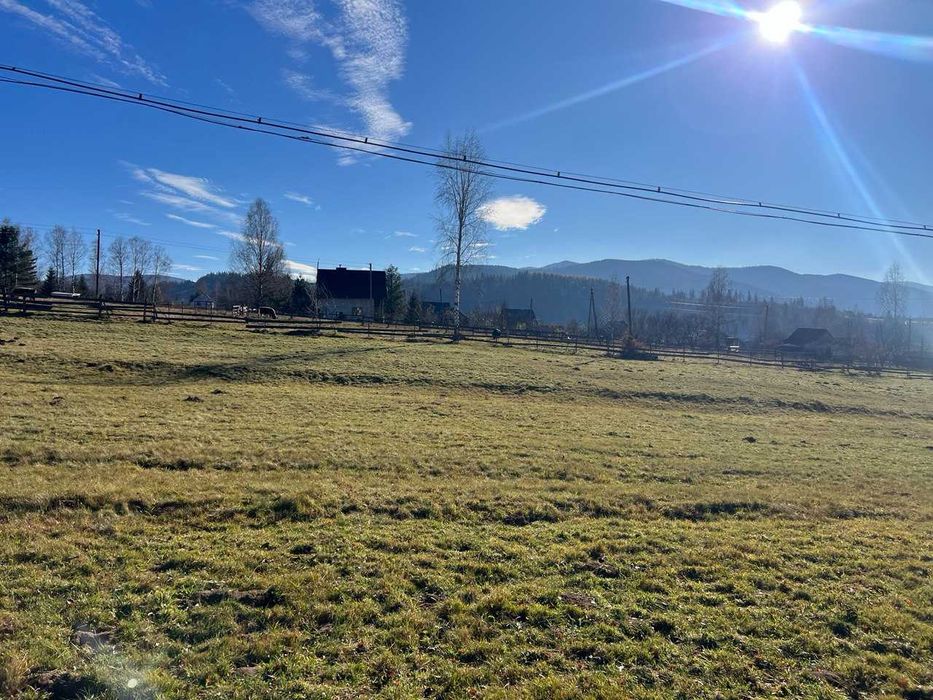 Продається земельна ділянка від 5 сотин  Микуличин (Карпати Буковель)