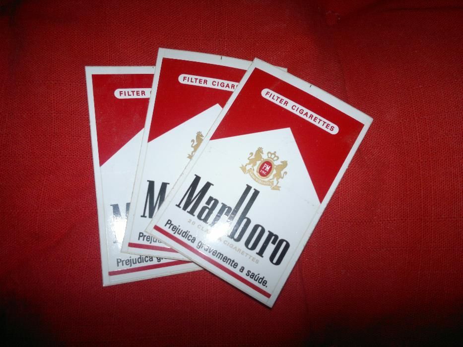 Autocolantes vintage Marlboro