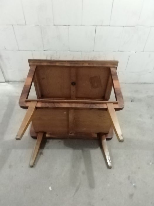 Stolik rtv w stylu art deco - prl