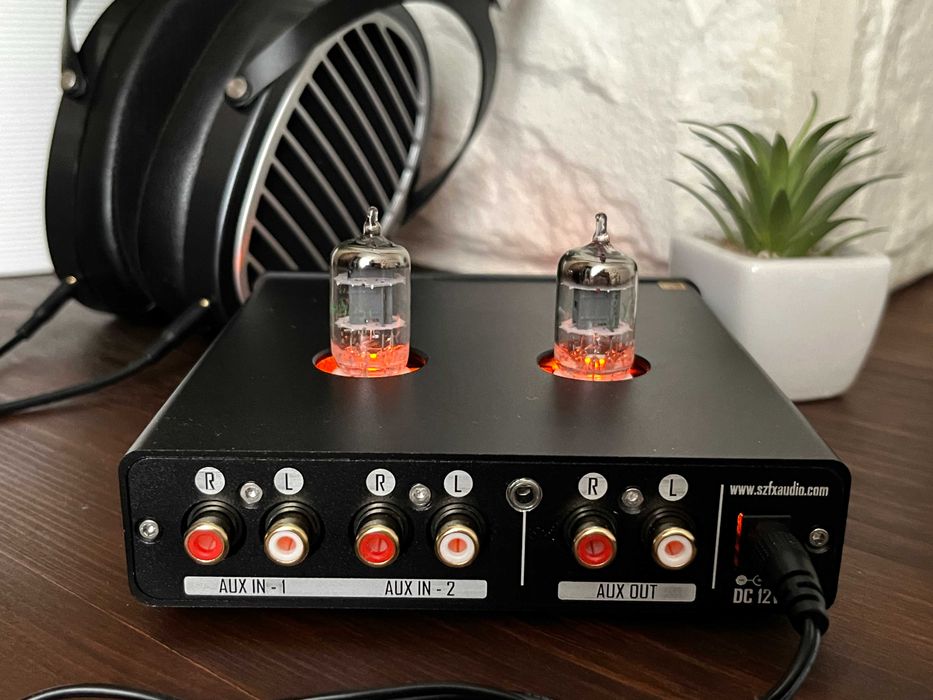 Підсилювач для навушників, попередній підсилювач FX-AUDIO TUBE-02 PROm