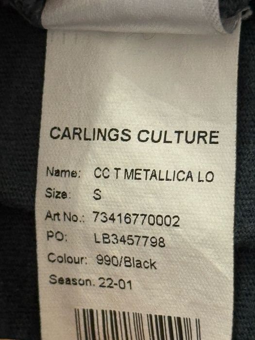 Koszulka Metallica S loose fit szara oversize merch logowana